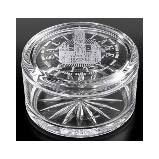 Starburst Round Crystal Box