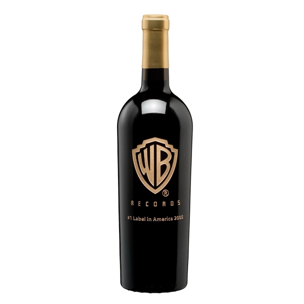 Reserve Wine Bottle - Etched One Color Logo