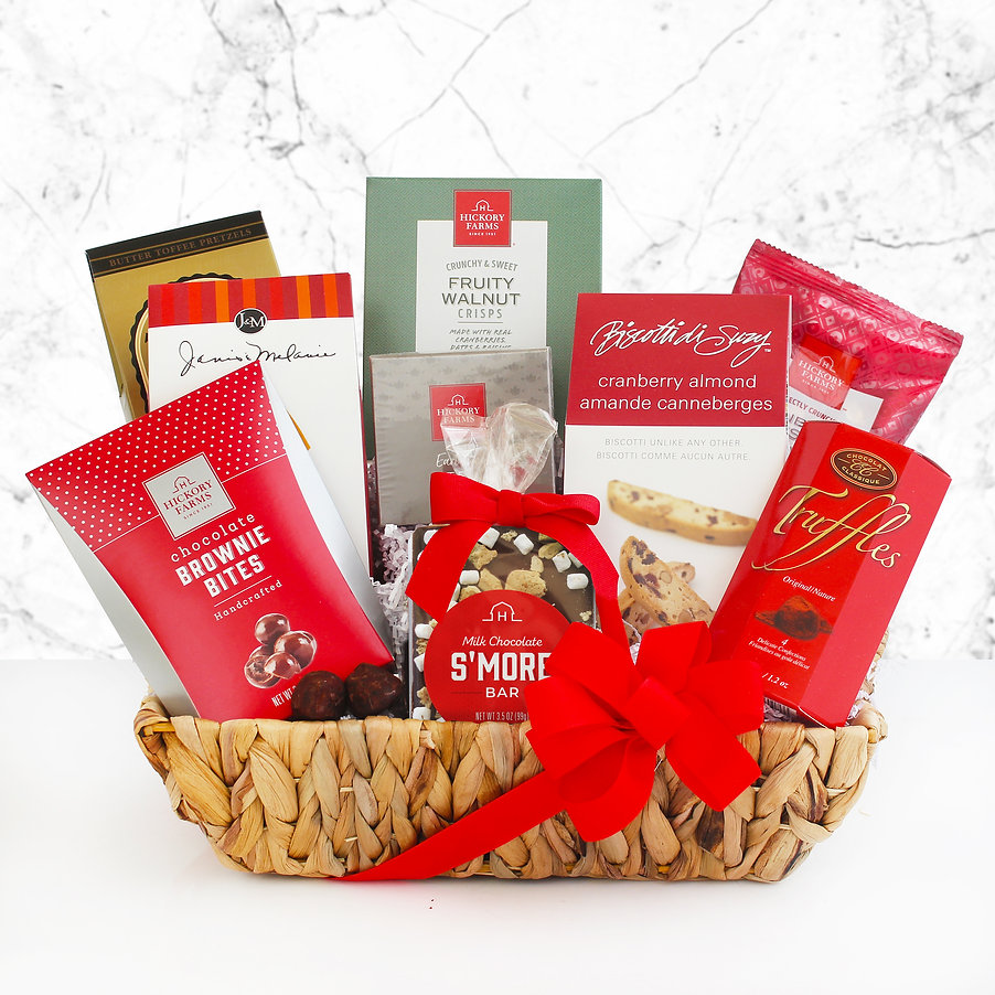 Share an Office Party Gift Basket Online!