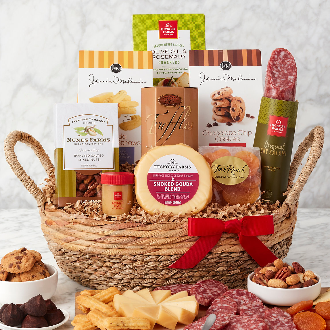 Office Party in a Basket