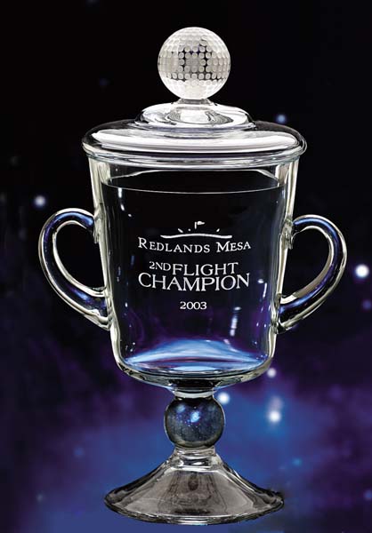 Medium Ranier Cup Golf Trophy