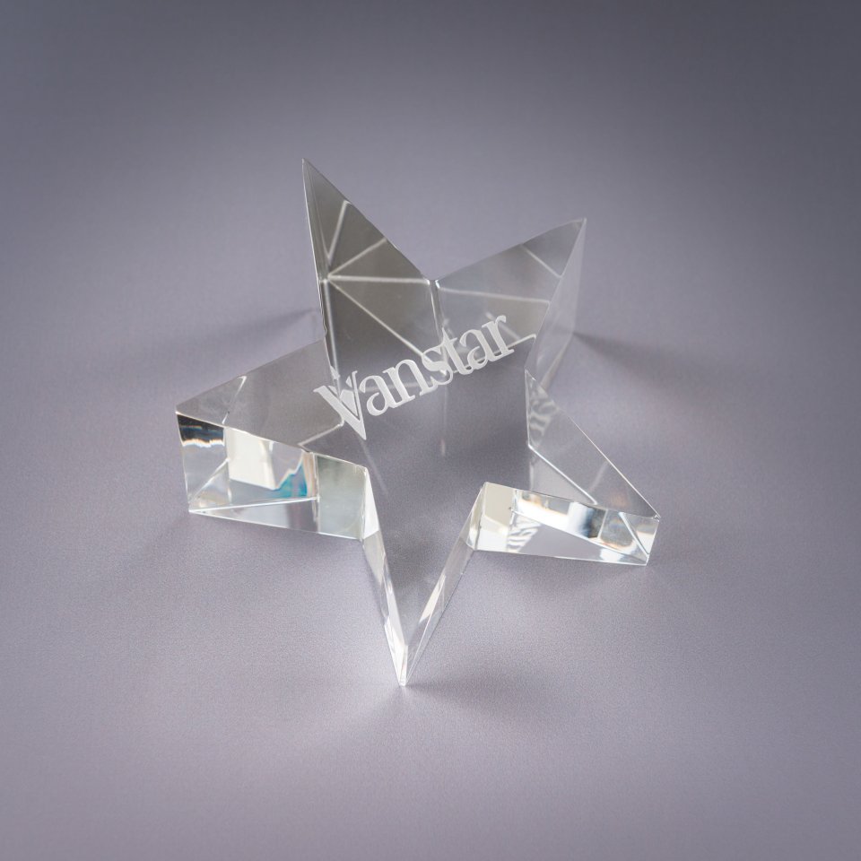 Crystal Optic Star Paperweight Size & Fit Guide 