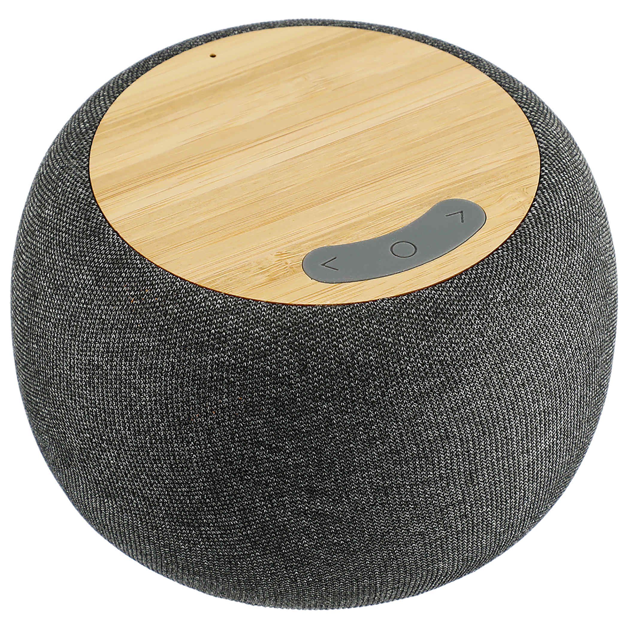 Laser Engraved Wireless Bluetooth Bamboo and Fabric Speaker