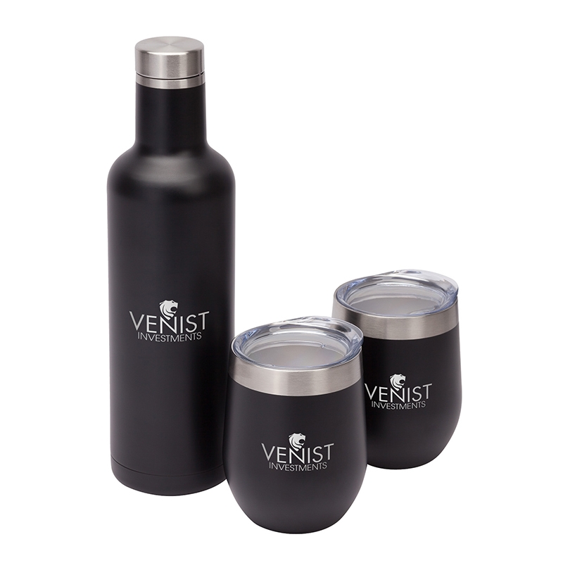 Wine Thermos & Tumbler Gift Set