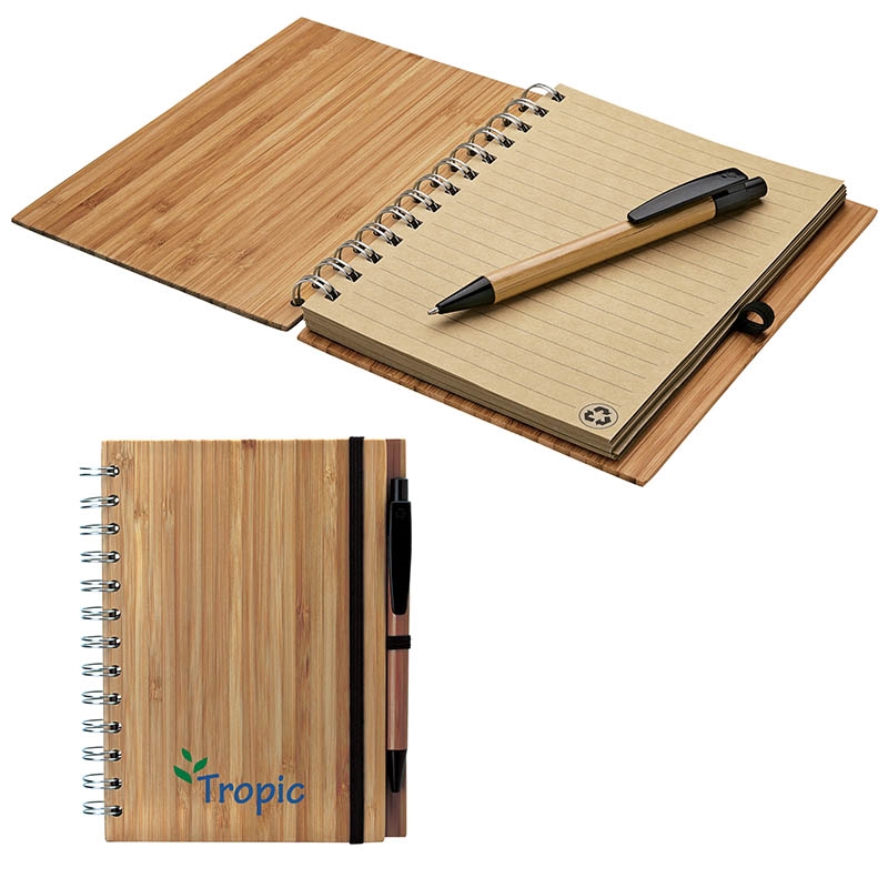 Bamboo Notebook and Pen