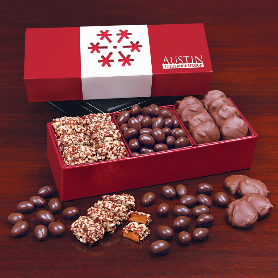 Snowflake Box of Delectable Chocolates Snowflake Box of Delectable Chocolates