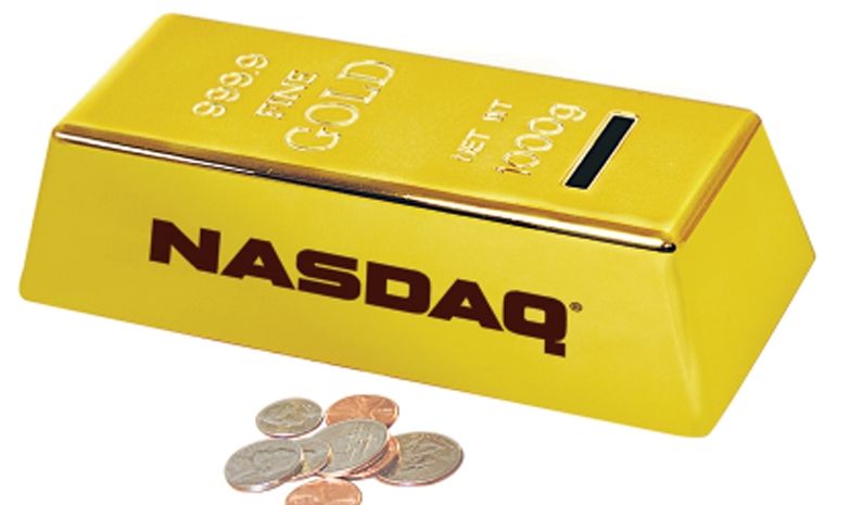 Gold Bar Coin Bank