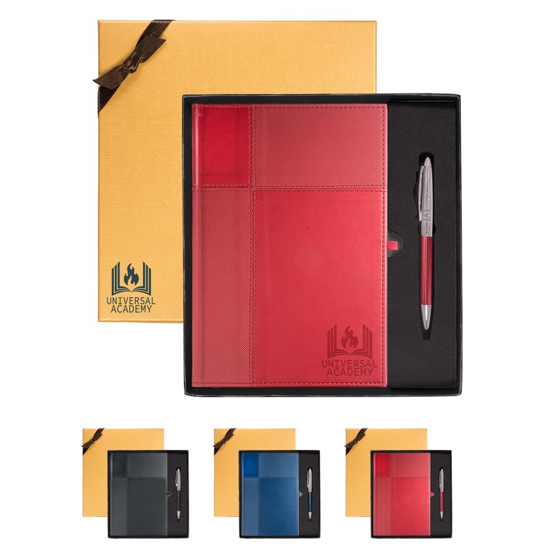 Accent Journal and Pen Boxed Gift Set