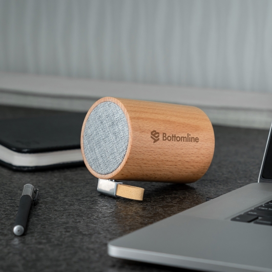 Bluetooth Speaker in Eco-Friendly Premier Genuine Wood