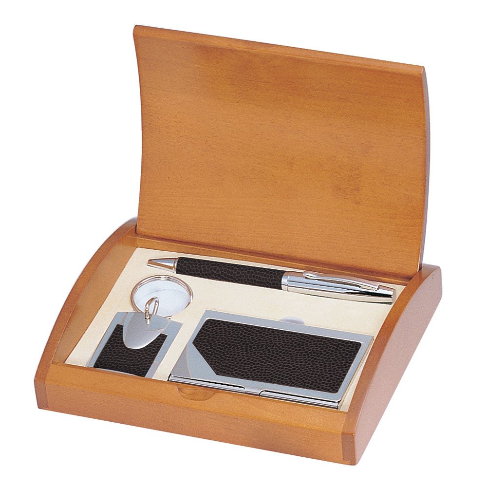 Executive Gift Set - Pen, Card Case, Keyring