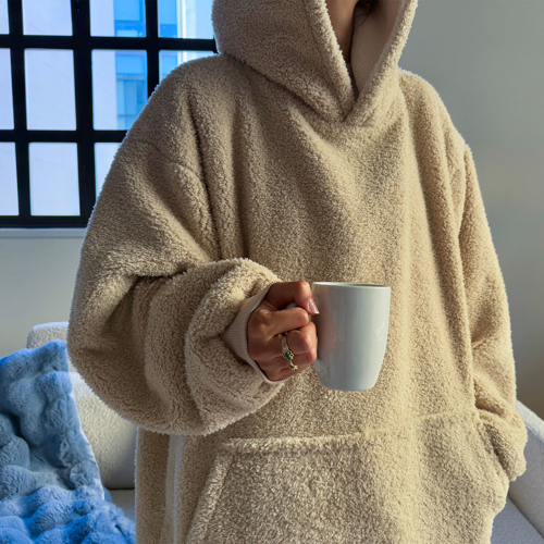 Driftwood Plush Hoodie Blanket Driftwood Plush Hoodie Blanket