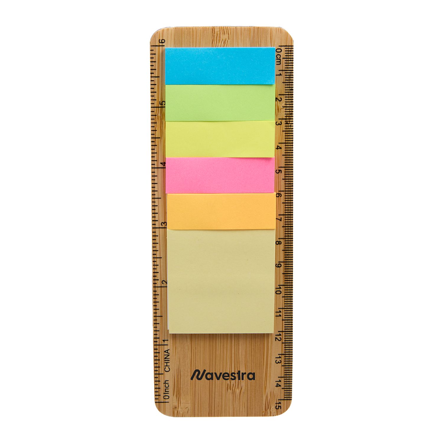 Stick To It - Sticky Note Organizer and Bamboo Ruler