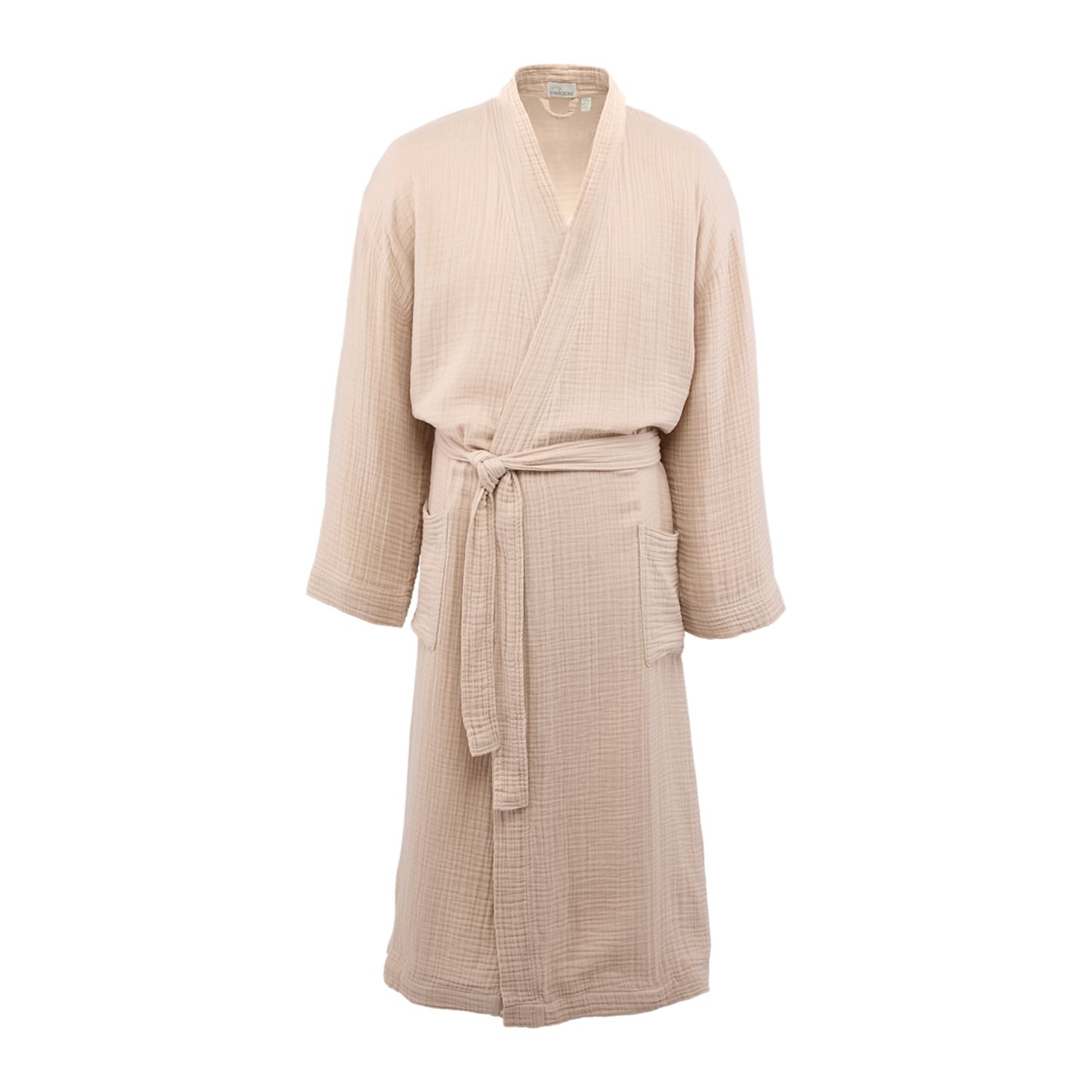 Feel Good Cotton Spa Robe - Beige