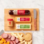 A Taste of Hickory Farms With Cutting Board