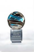 Large Galaxy Art-Glass Award