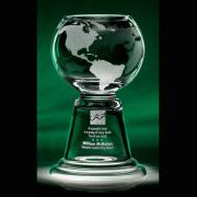 Unique World Globe on Base Award