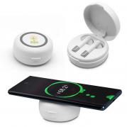 Perfect Duet Wireless Earbuds & Charging Pad