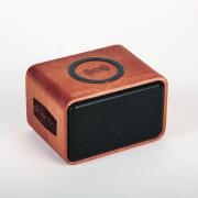 Premium Wood Speaker and Wireless Charger