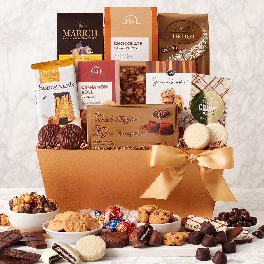 Golden Elegance VIP Gift Basket