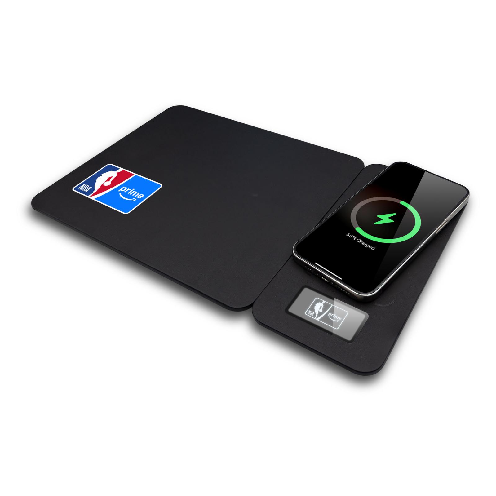 FlexCharge DeskPad 15W Qi Mouse Pad � Illuminated Logo