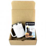 Cozy Tea Gift Set  15 oz Polar Camel Mug + STASH Tea 2