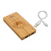 Bamboo 5000 mAh Wireless Power Bank 3