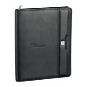 Cutter & Buck Leather Zippered Portfolio - Padholder 2