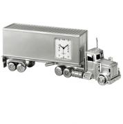 Metal Big Rig Trailer Container Truck Clock