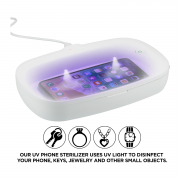 UV Phone Sanitizer and Wireless Charger Combo 2