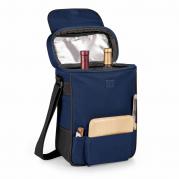 Duet Inuslated Two-Bottle Wine and Cheese Tote 2