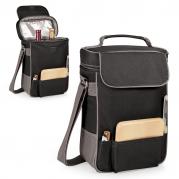 Duet Inuslated Two-Bottle Wine and Cheese Tote