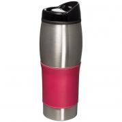 Stainless Tumbler with Removable Faux Leather Sleeve 2
