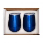 Stemless Vacuum Wine Tumbler Gift Set 2