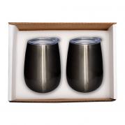 Stemless Vacuum Wine Tumbler Gift Set 1