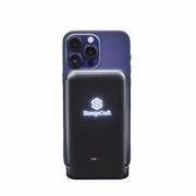 Lightup Logo 10,000 mAh Power Bank with Wireless Charging Stand 2