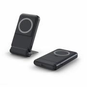 Lightup Logo 10,000 mAh Power Bank with Wireless Charging Stand 5