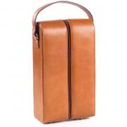 Double Leather Wine Carrier 2