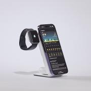 Dual Duty Wireless Charger & 10,000 mAh Power Bank  Powerfold 3-in-1 4 Dual Duty Wireless Charger & 10,000 mAh Power Bank  Powerfold 3-in-1 4