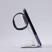 Dual Duty Wireless Charger & 10,000 mAh Power Bank  Powerfold 3-in-1 5 Dual Duty Wireless Charger & 10,000 mAh Power Bank  Powerfold 3-in-1 5