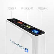Digital Display Wireless Charger  10,000 mAh Fast Charging Power Bank 1