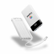 One & Done 10,000mAh Power Bank with Built-In Cables 1