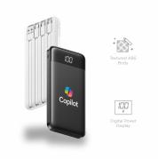 One & Done 10,000mAh Power Bank with Built-In Cables 2